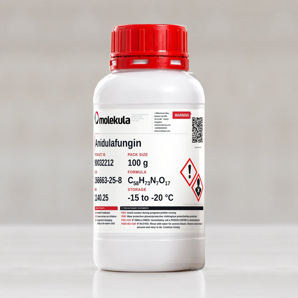 Anidulafungin, 100 g pack
