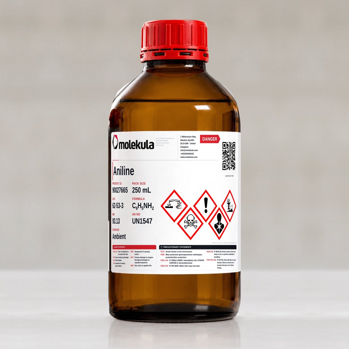 Aniline, 250 mL pack