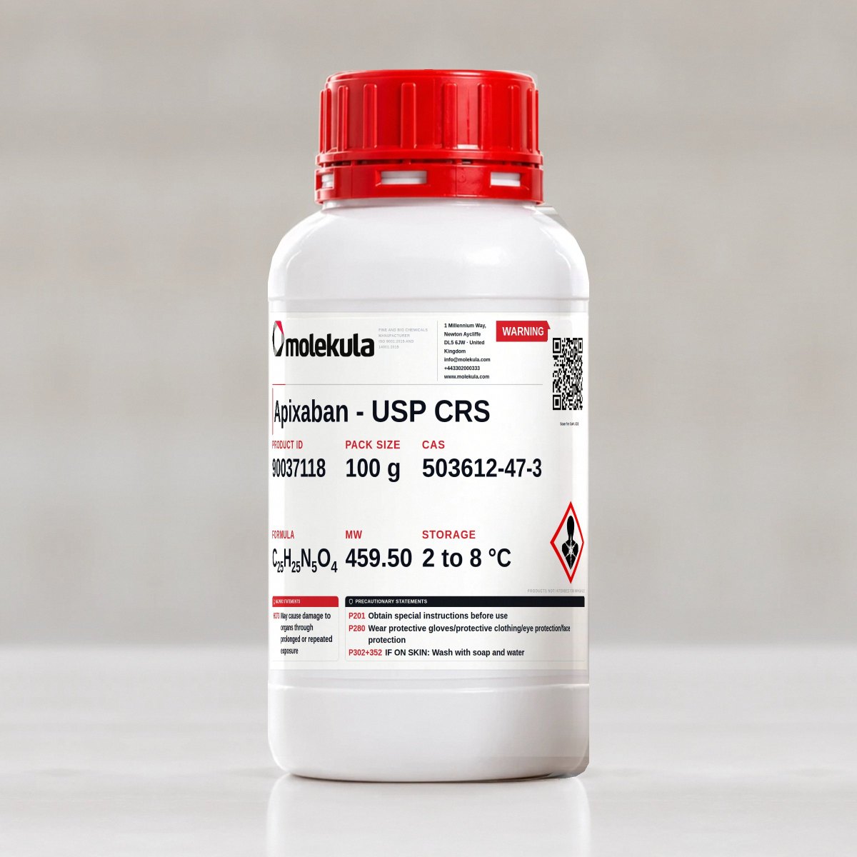 Apixaban - USP CRS, 100 g pack