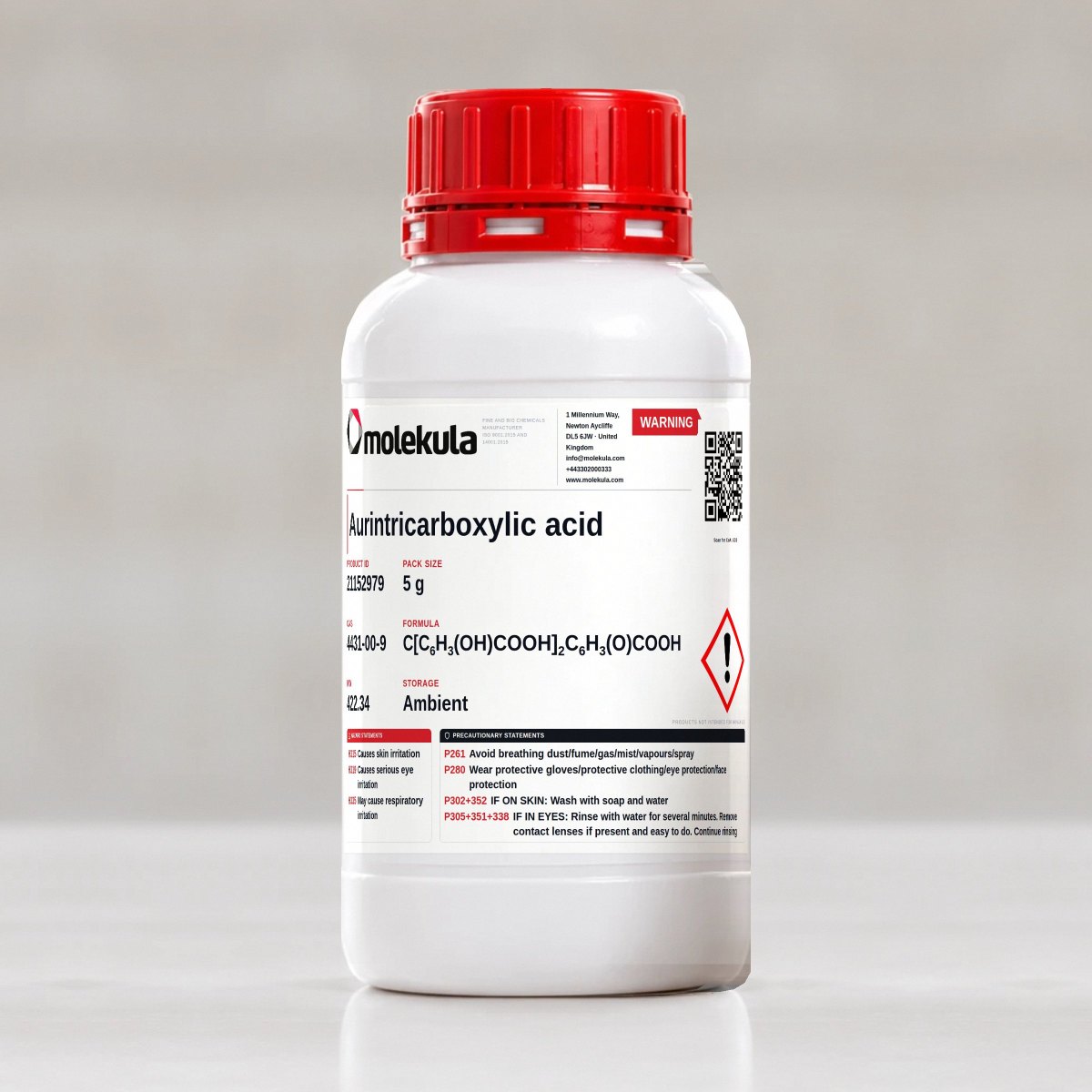 Aurintricarboxylic acid, 5 g pack