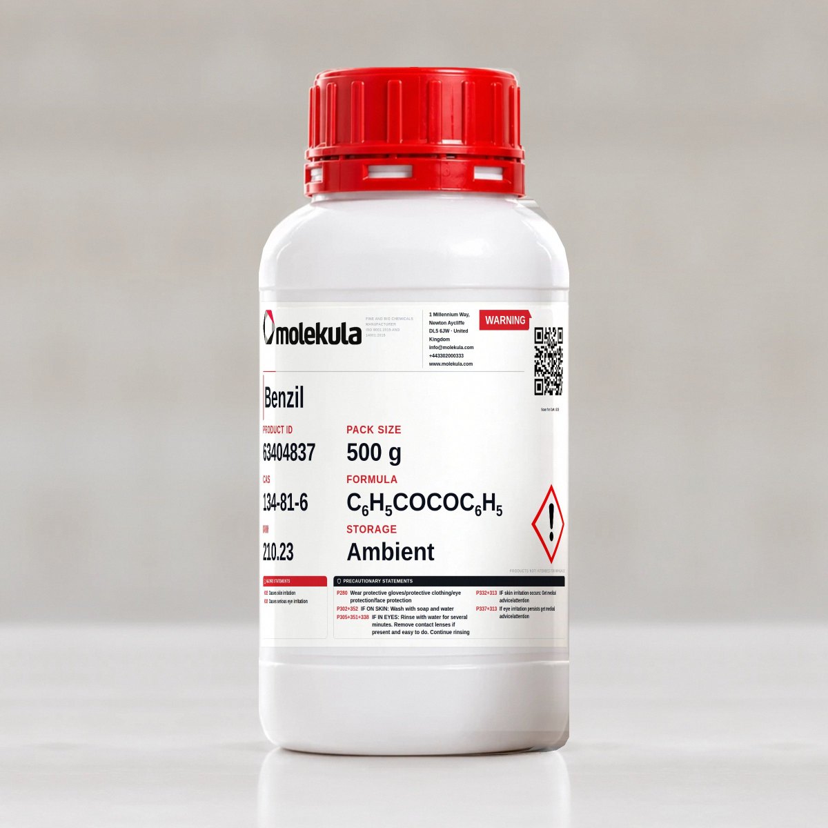 Benzil, 500 g pack