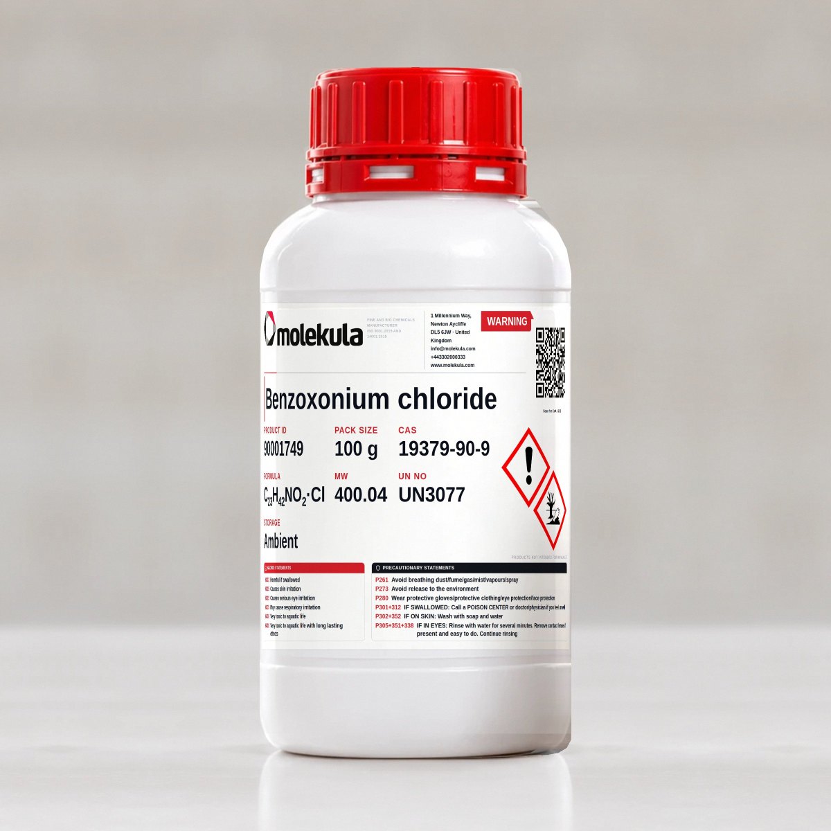 Benzoxonium chloride, 100 g pack