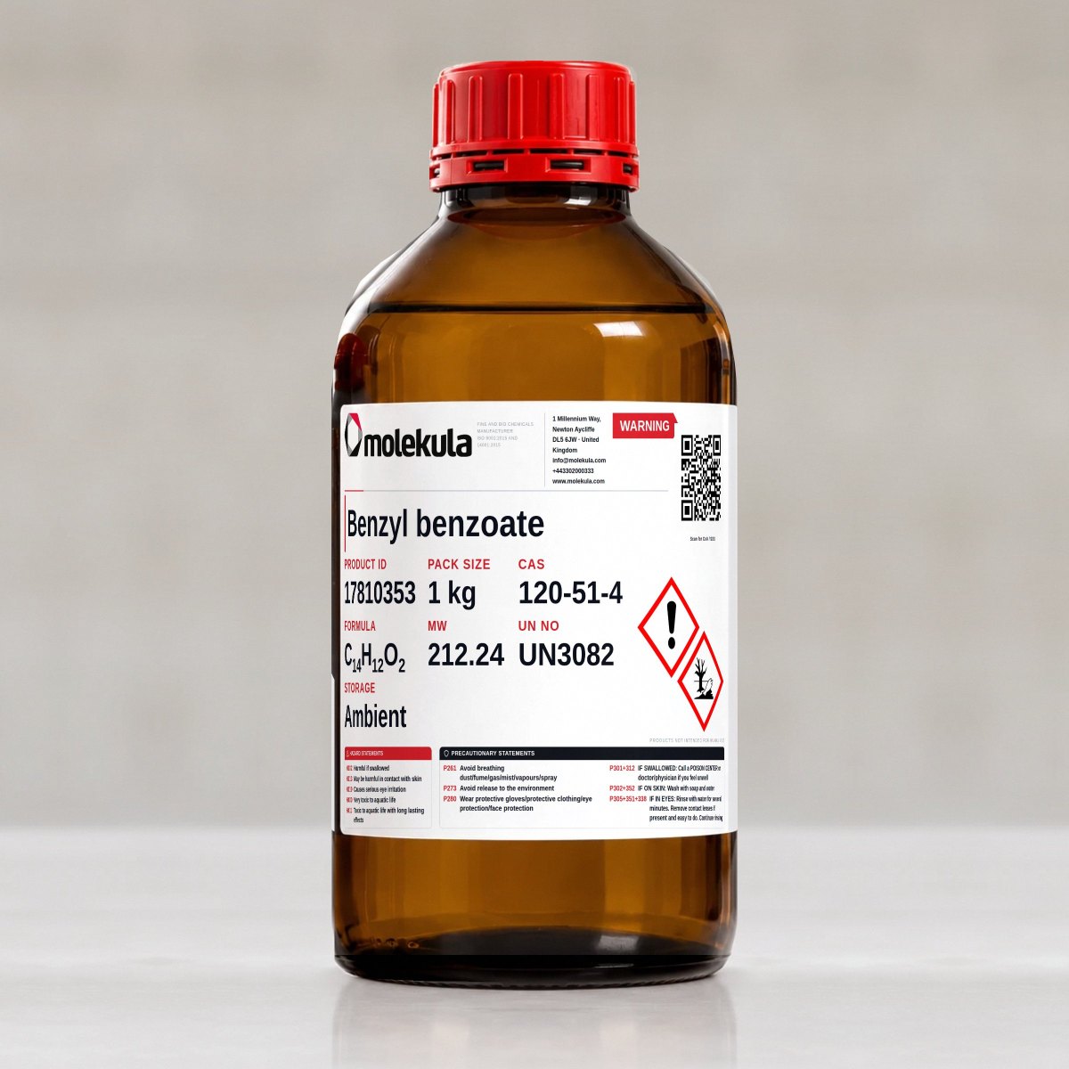 Benzyl benzoate, 1 kg pack