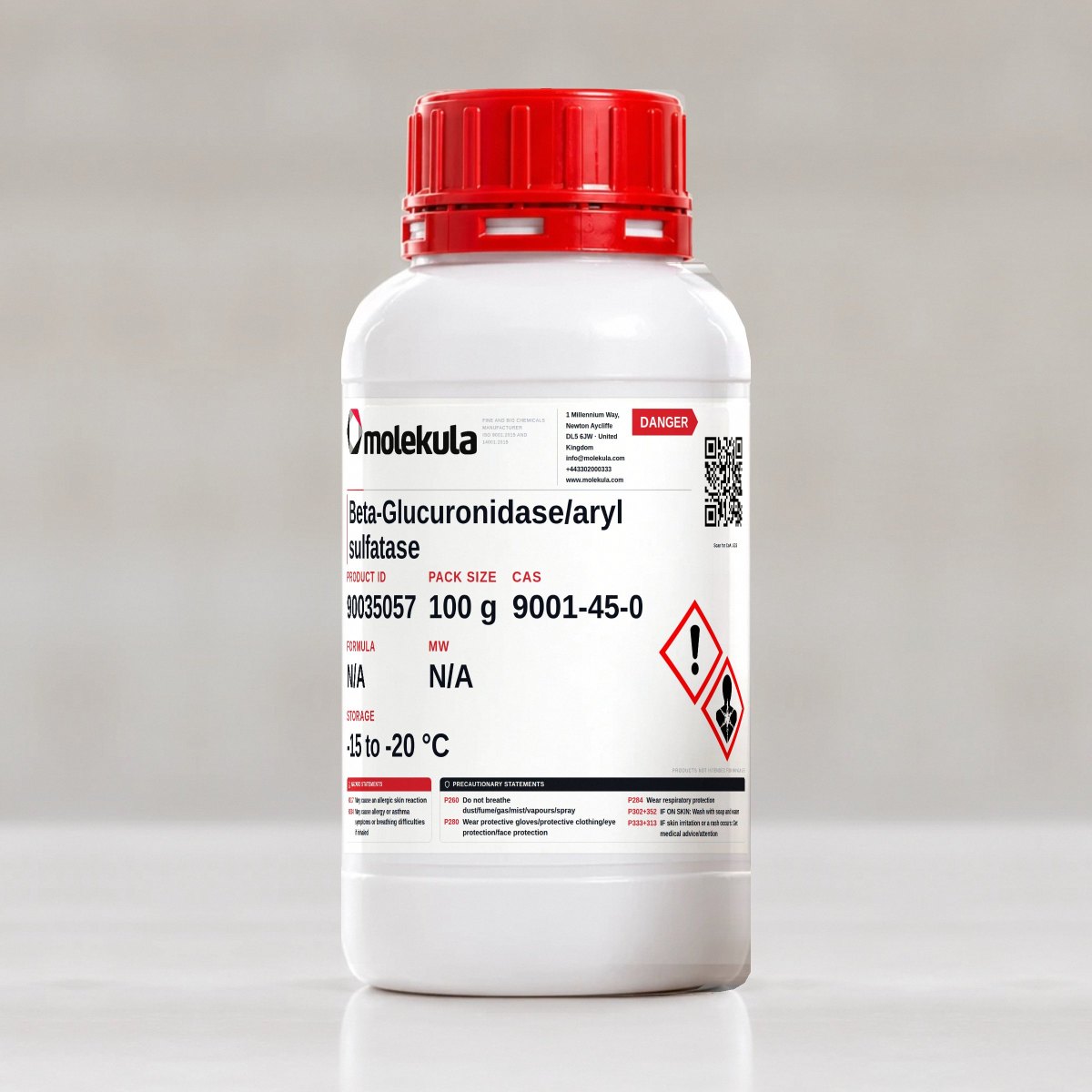 Beta-Glucuronidase/aryl sulfatase, 100 g pack