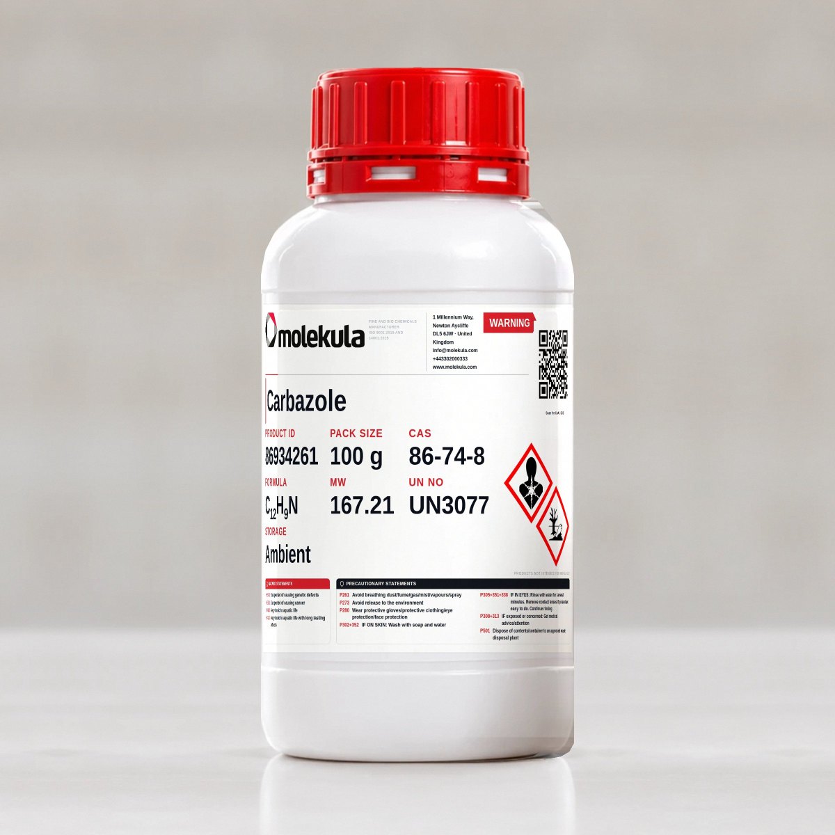 Carbazole, 100 g pack