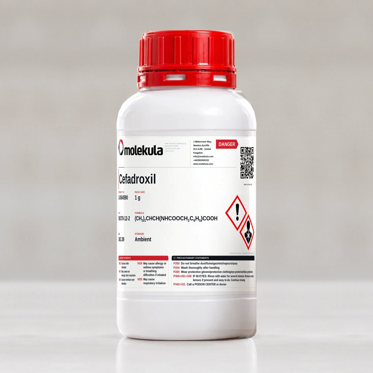 Cefadroxil, 1 g pack