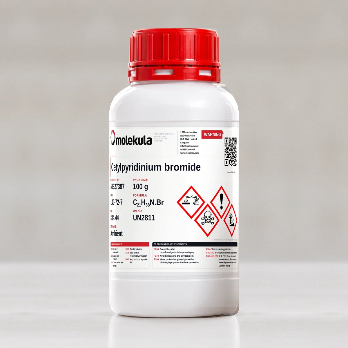 Cetylpyridinium bromide, 100 g pack