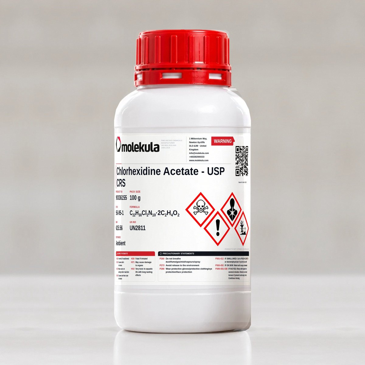 Chlorhexidine Acetate - USP CRS, 100 g pack