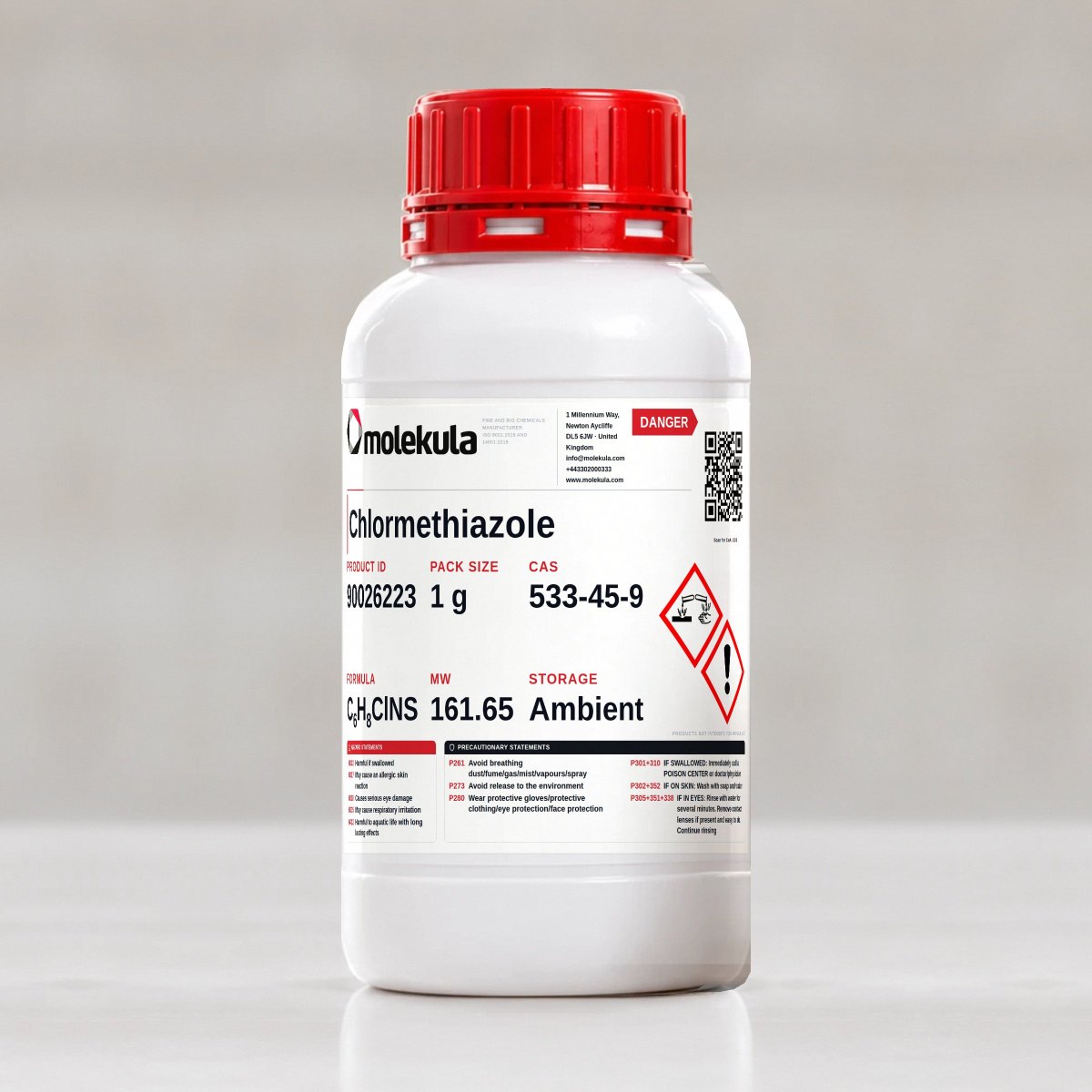 Chlormethiazole, 1 g pack