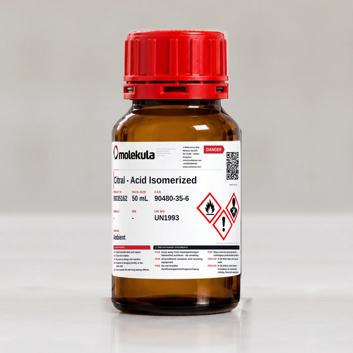 Citral - Acid Isomerized, 50 mL pack