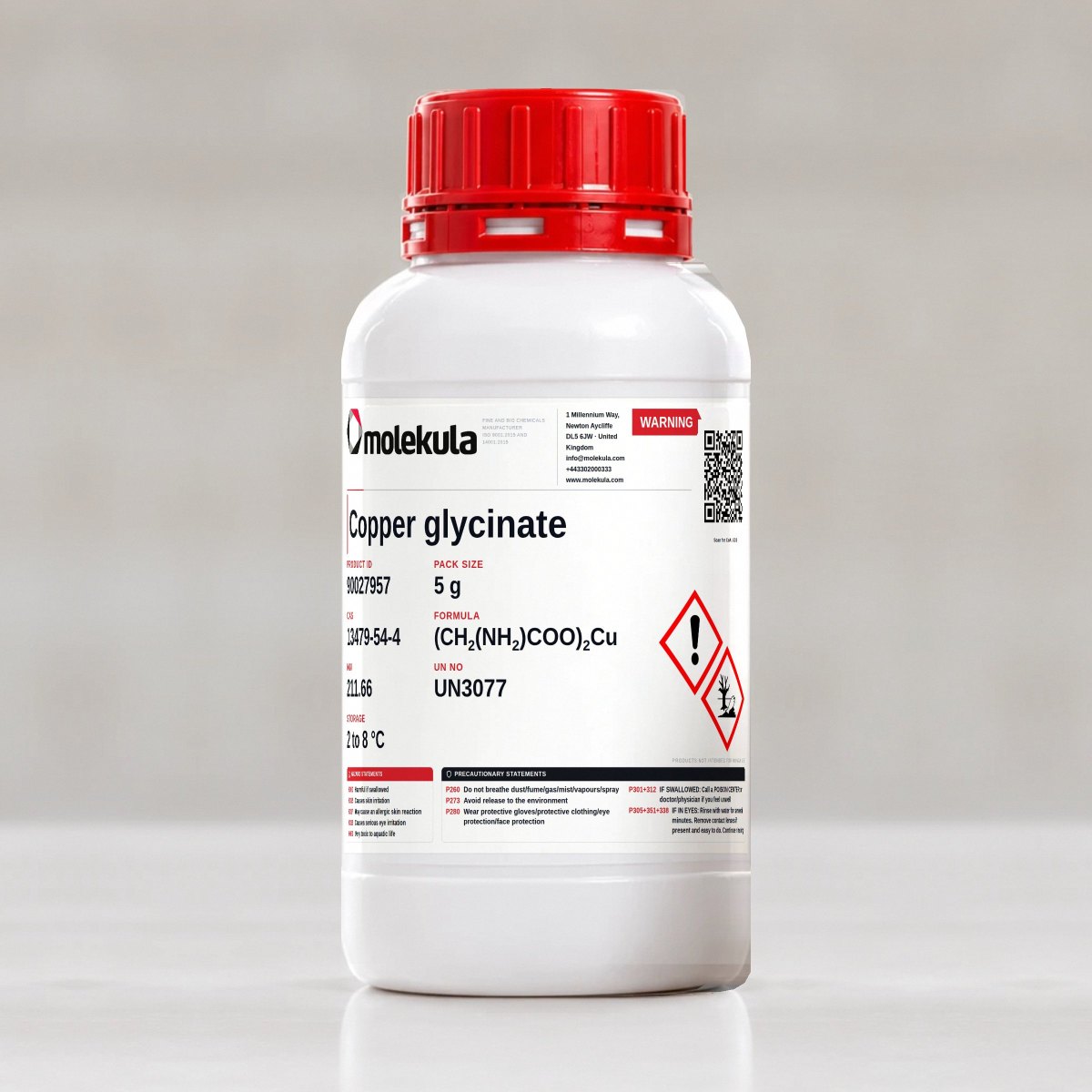 Copper glycinate, 5 g pack