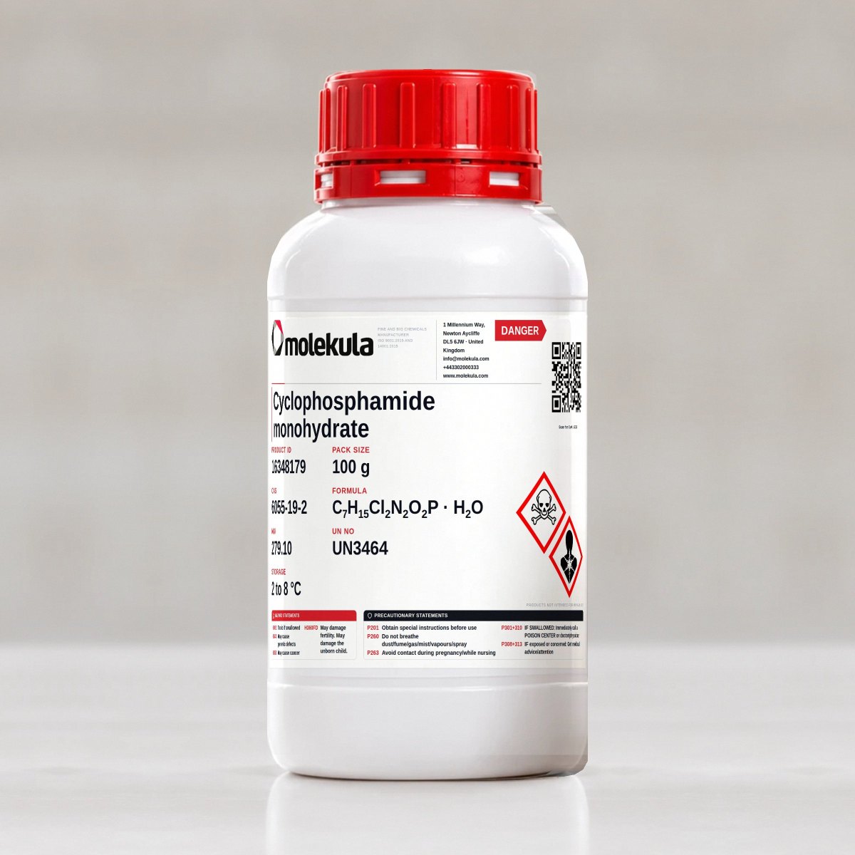 Cyclophosphamide monohydrate, 100 g pack