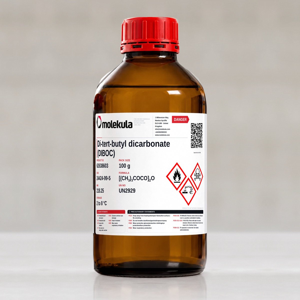 Di-tert-butyl dicarbonate (DIBOC), 100 g pack