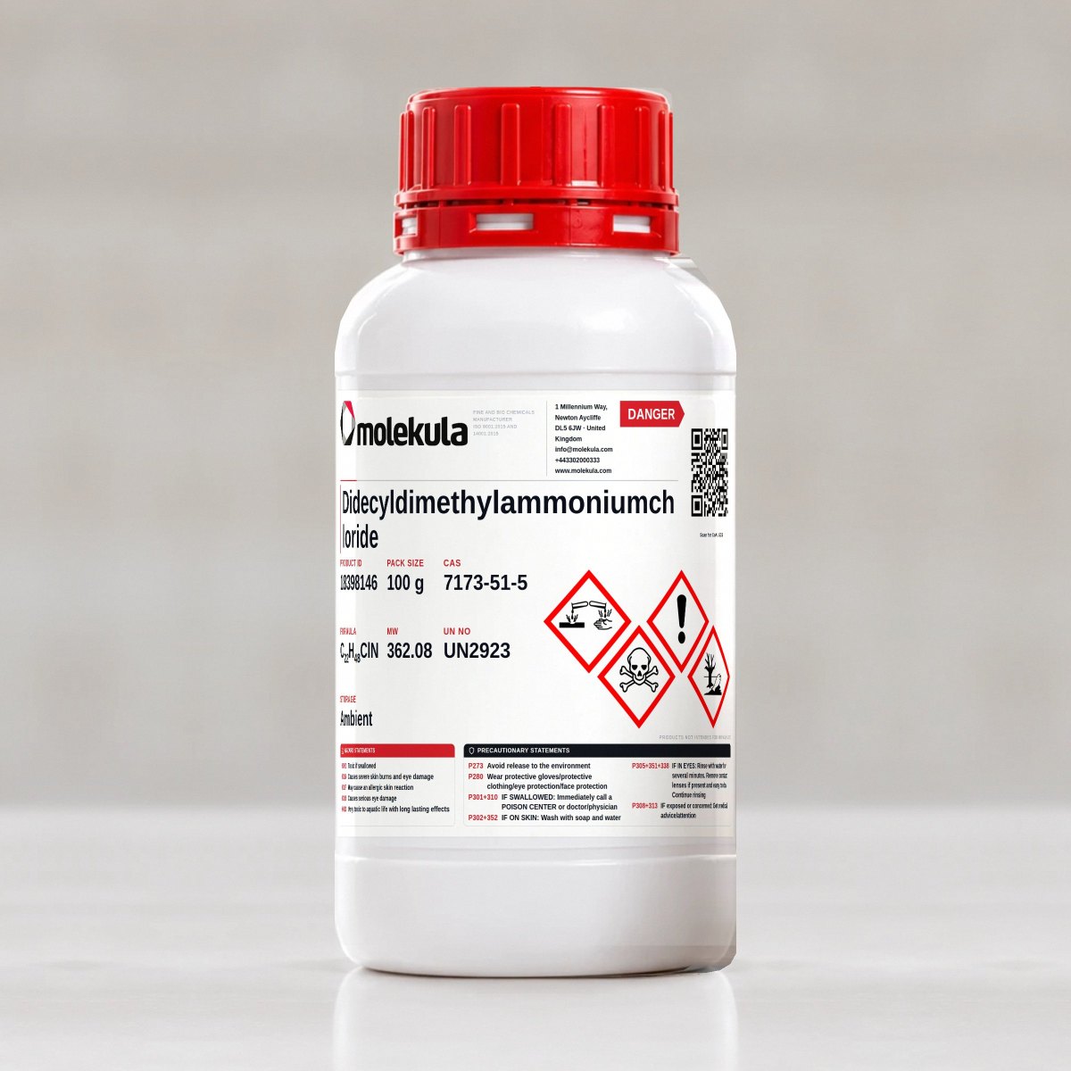 Didecyldimethylammoniumchloride, 100 g pack