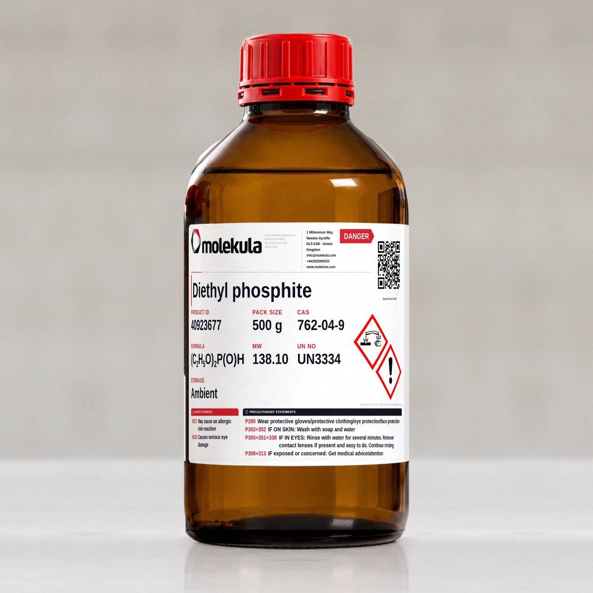 Diethyl phosphite, 500 g pack