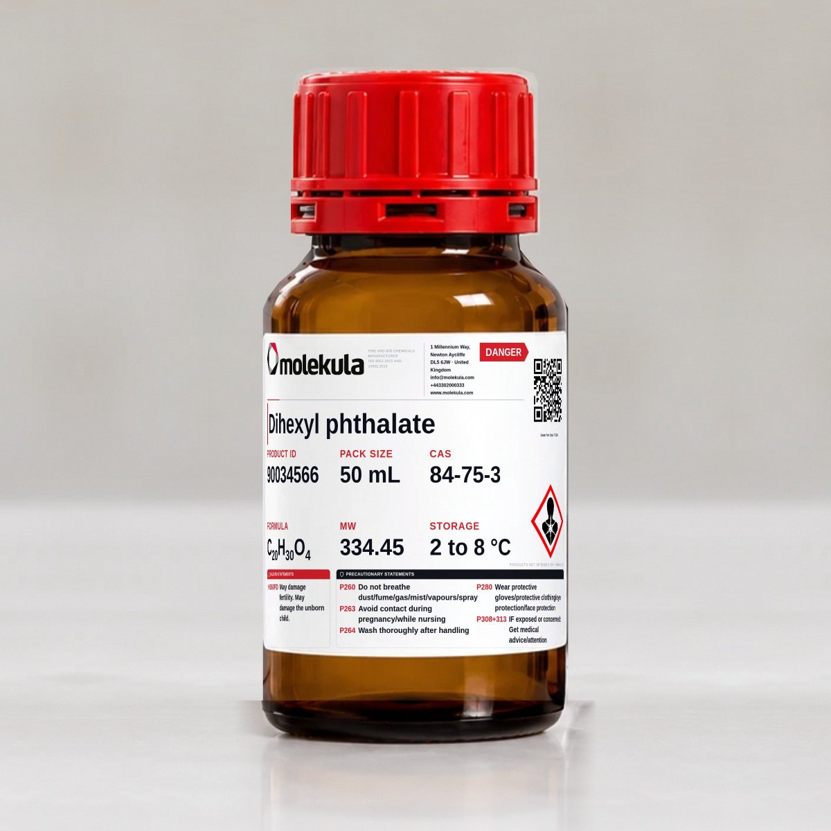 Dihexyl phthalate, 50 mL pack
