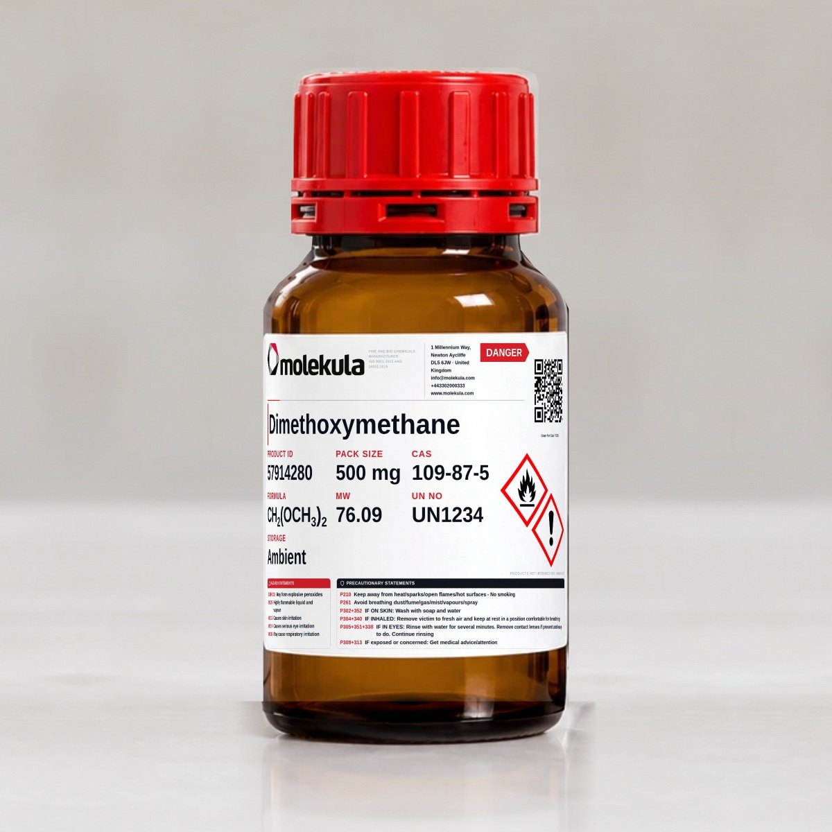 Dimethoxymethane, 500 mg pack