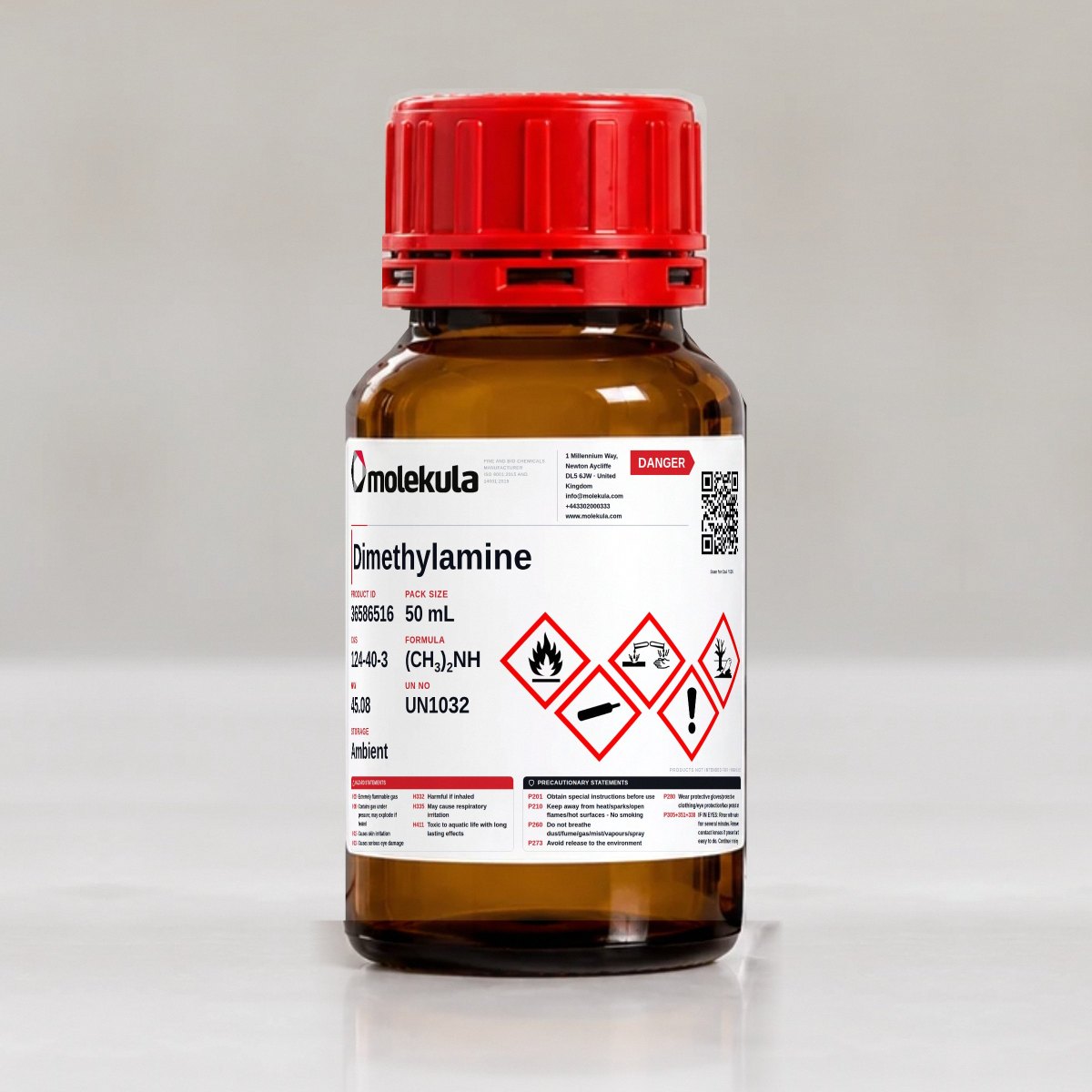 Dimethylamine, 50 mL pack