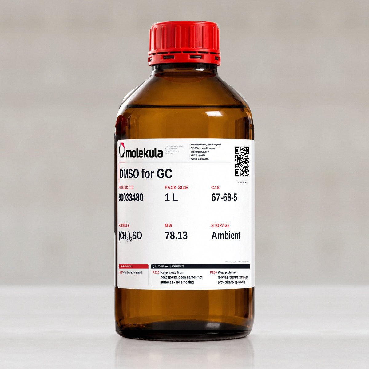DMSO for GC, 1 L pack
