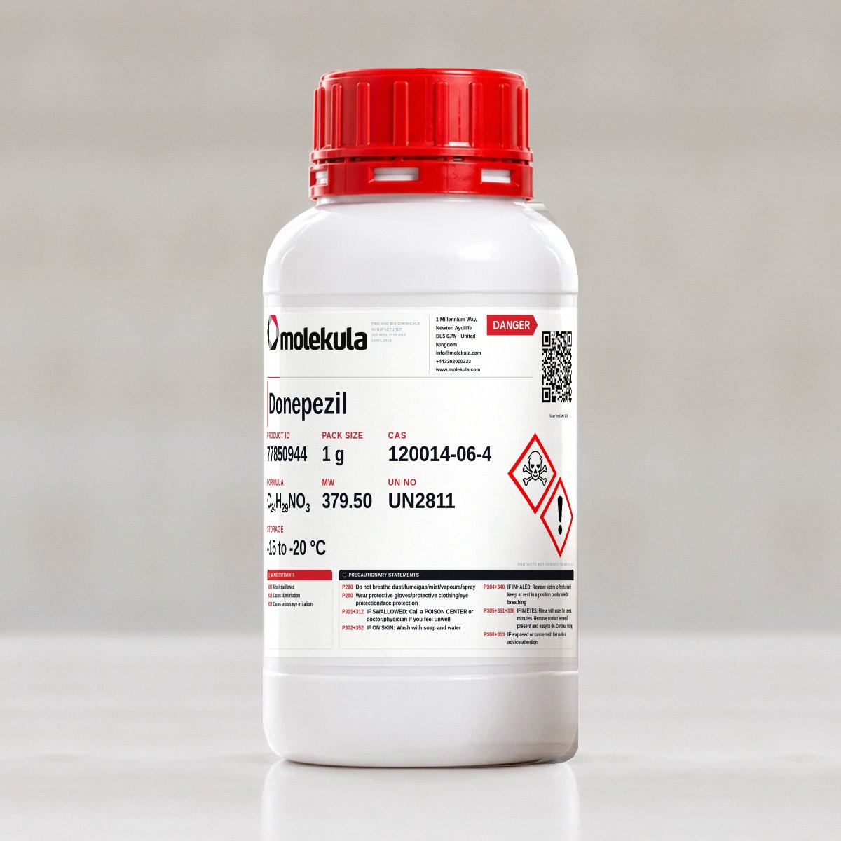 Donepezil, 1 g pack