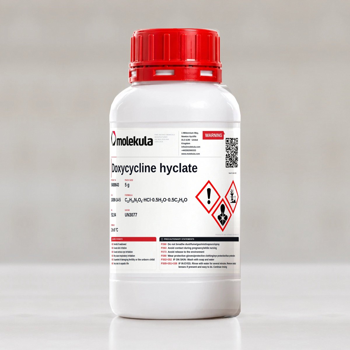 Doxycyclin-Hyclat, 5 g Gebinde