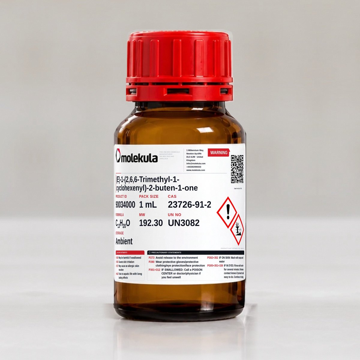 (E)-1-(2,6,6-Trimethyl-1-cyclohexenyl)-2-buten-1-one, 1 mL pack