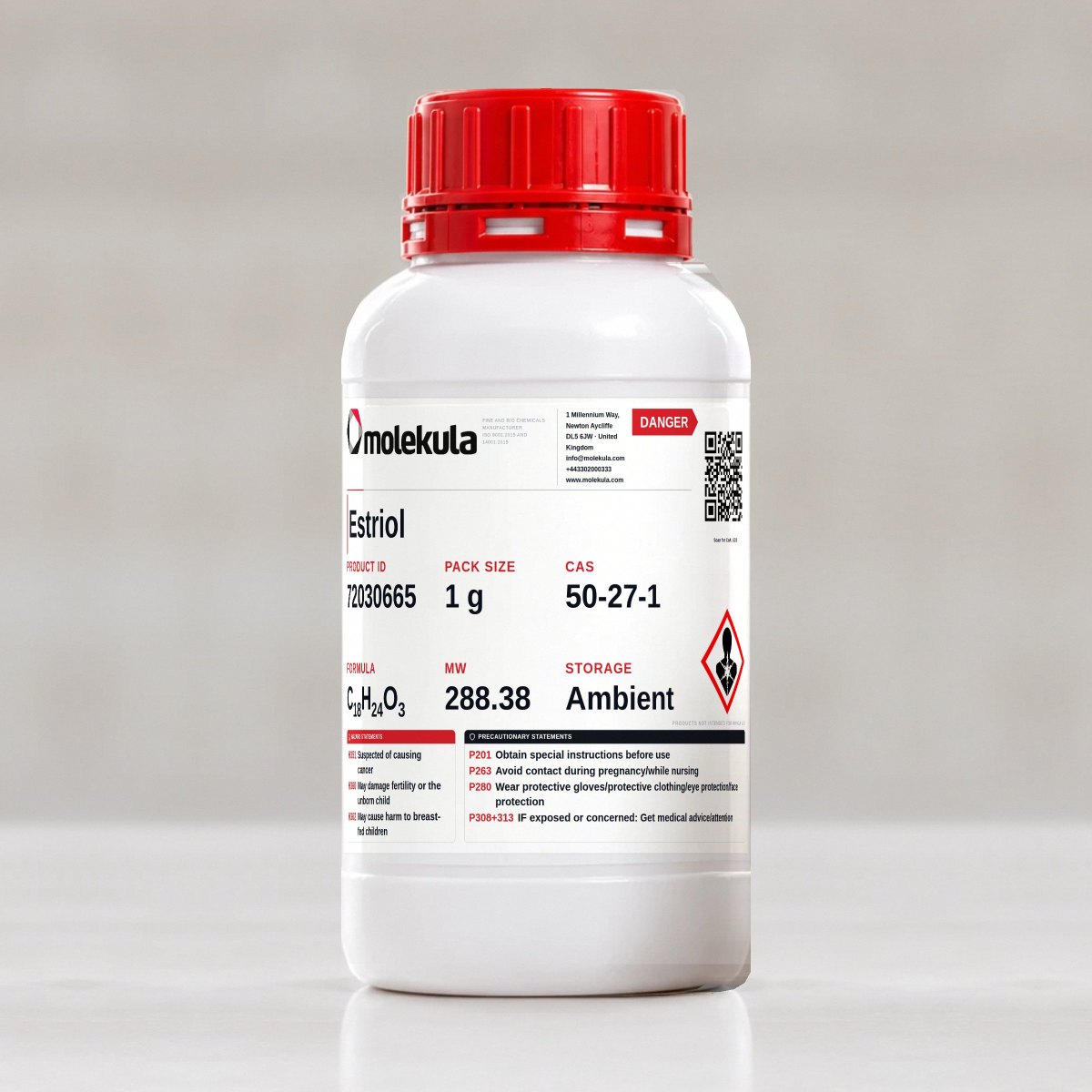 Estriol, 1 g pack