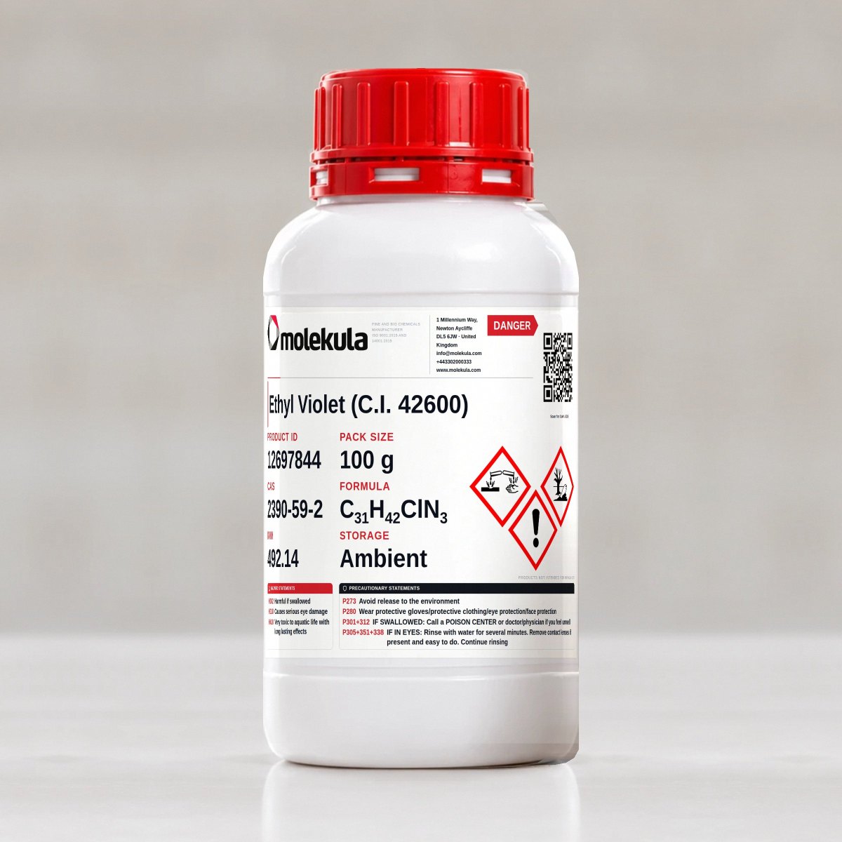 Ethyl Violet (C.I. 42600), 100 g pack