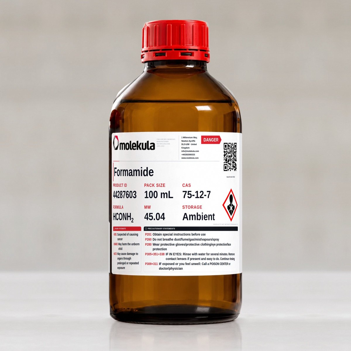 Formamide, 100 mL pack