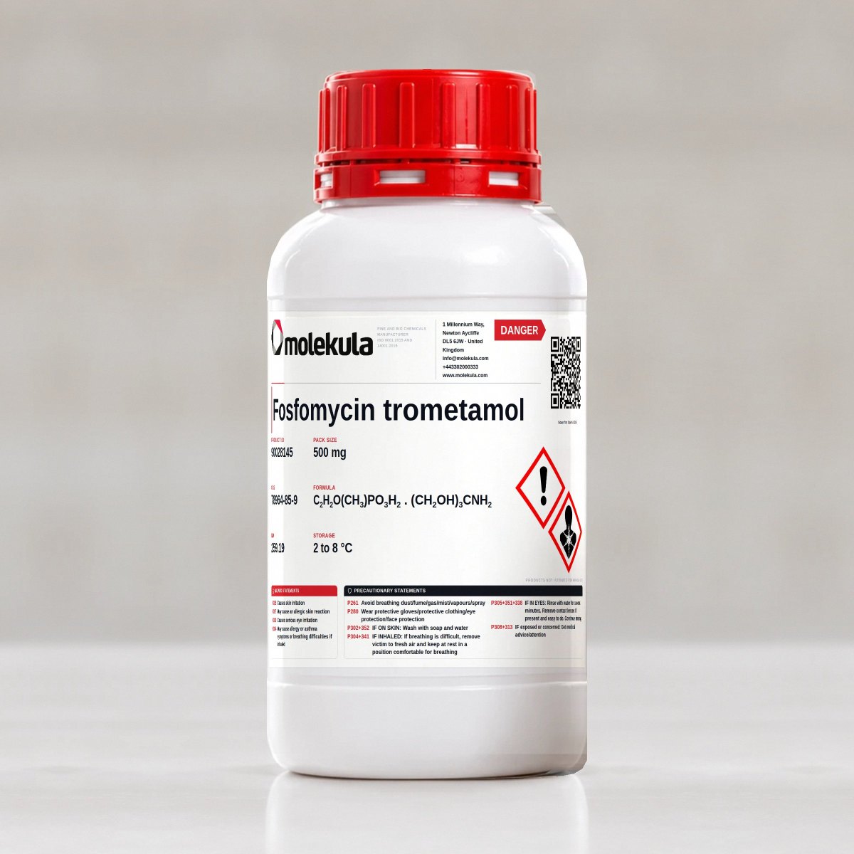 Fosfomycin trometamol, 500 mg pack