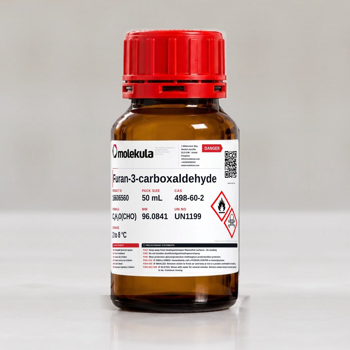 Furan-3-carboxaldehyde, 50 mL pack