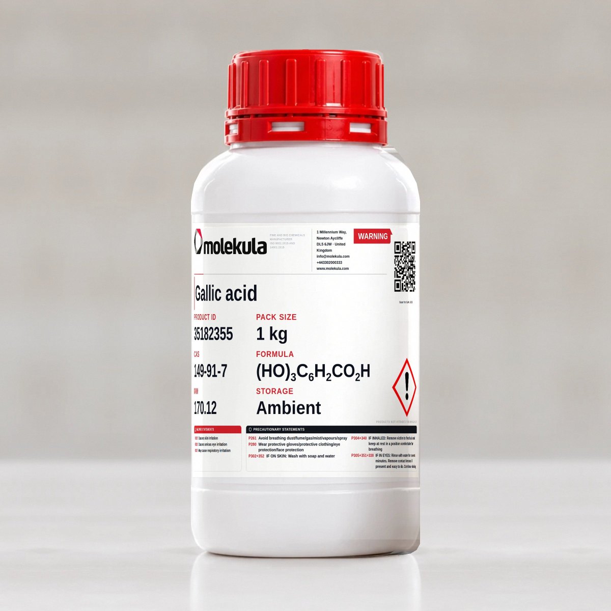Gallic acid, 1 kg pack