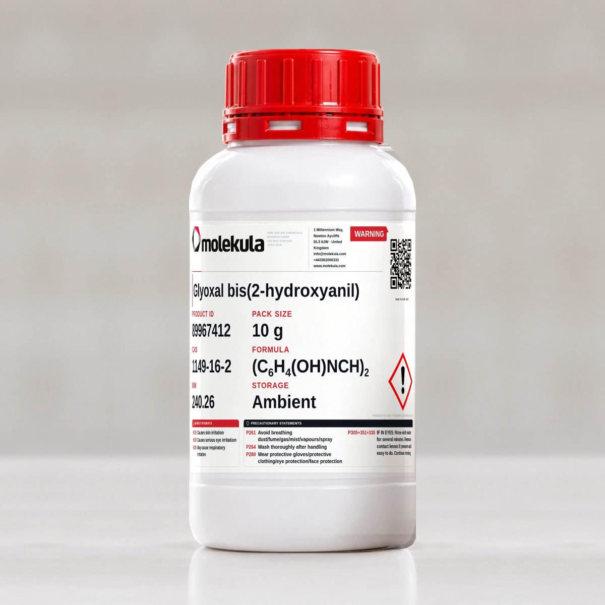 Glyoxal bis(2-hydroxyanil), 10 g pack