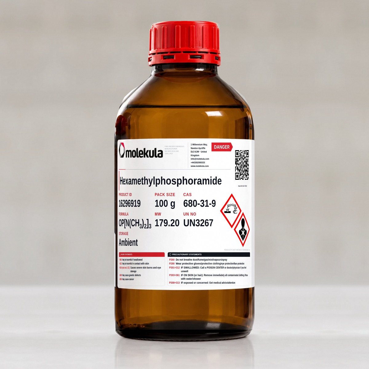 Hexamethylphosphoramide, 100 g pack