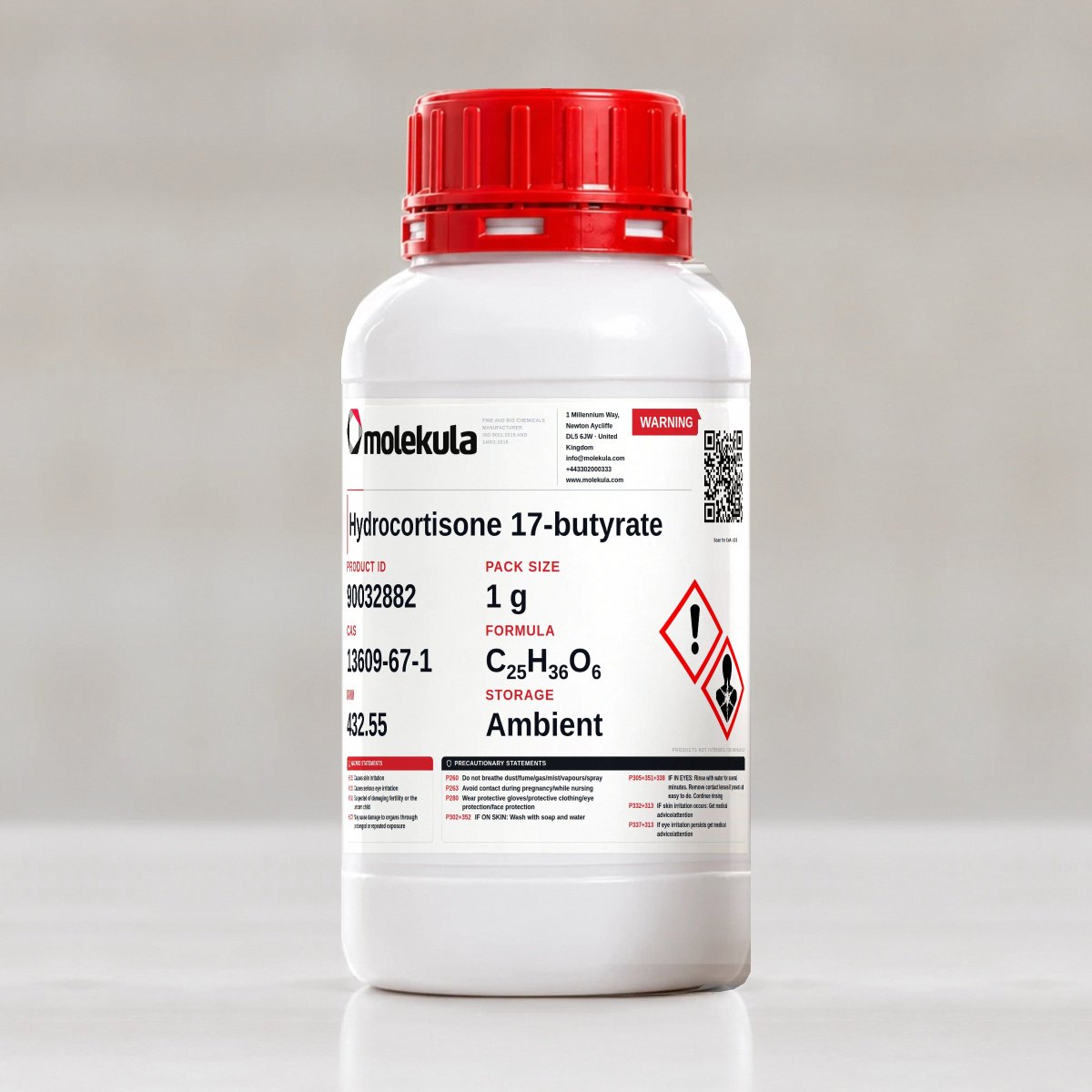 Hydrocortisone 17-butyrate, 1 g pack