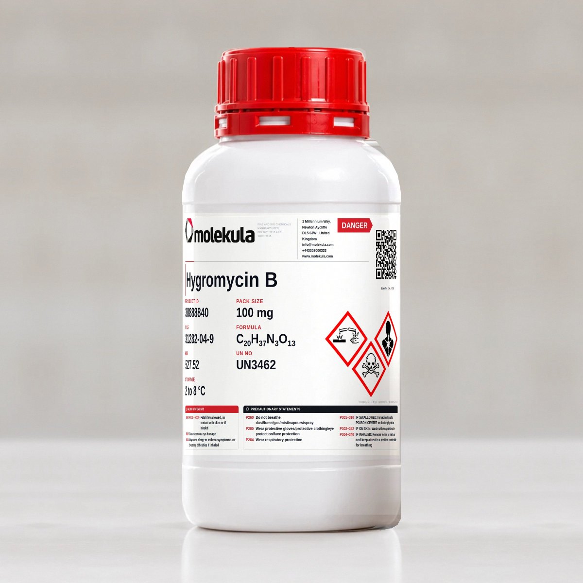 Hygromycin B, 100 mg pack