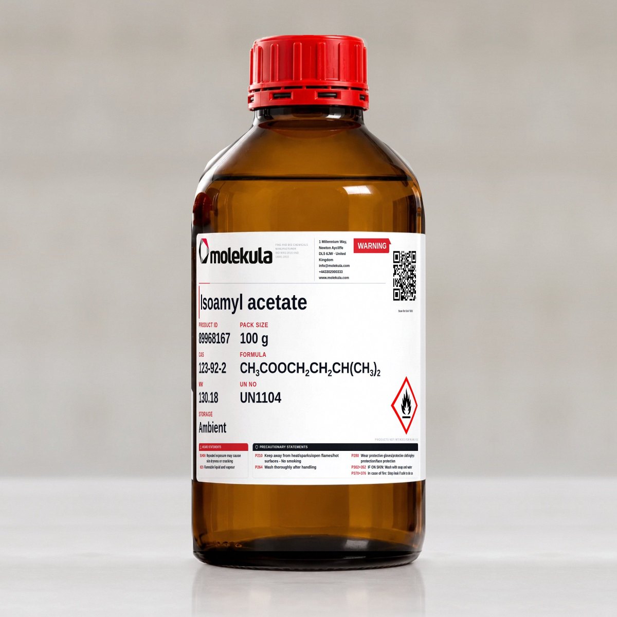 Isoamyl acetate, 100 g pack