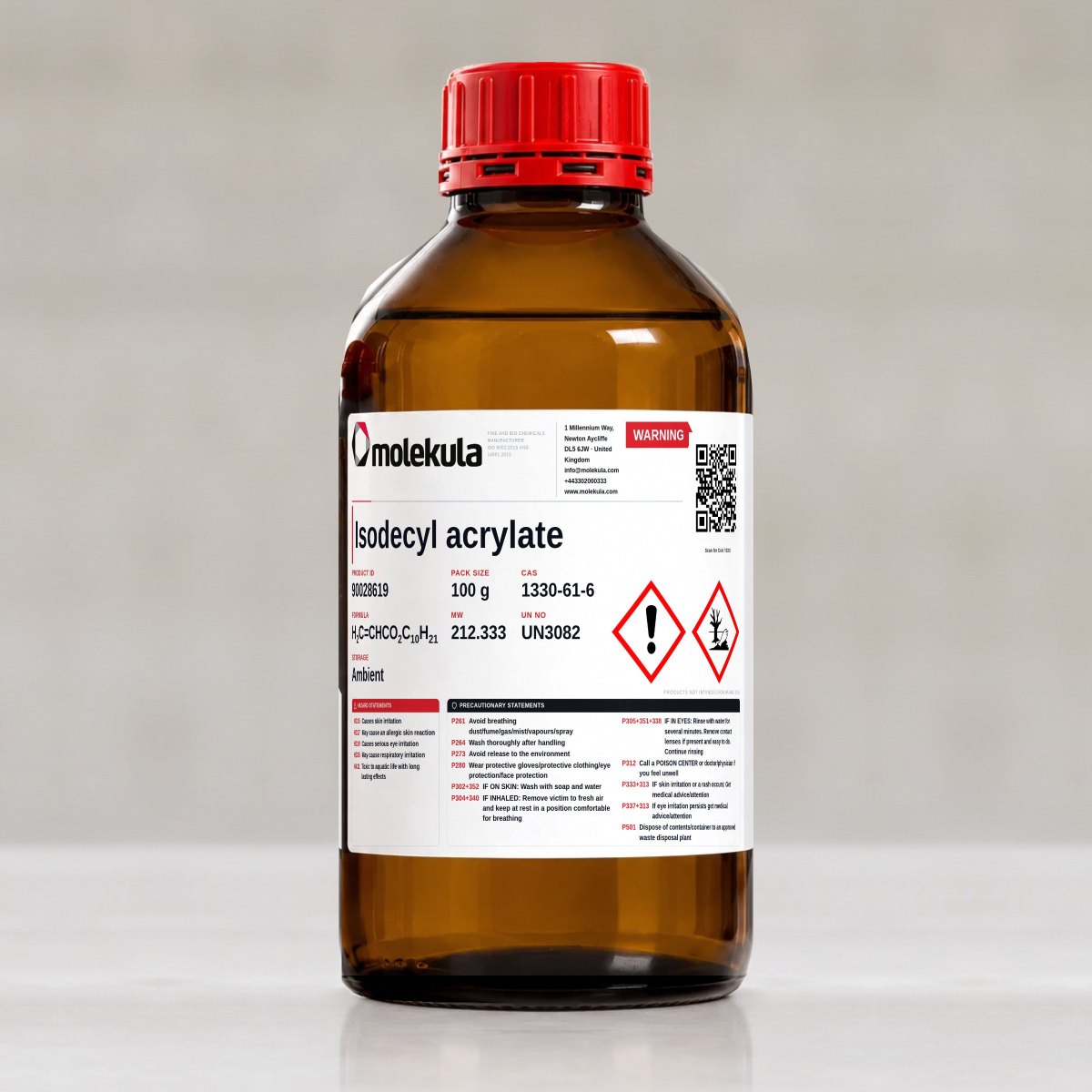 Isodecyl acrylate, 100 g pack