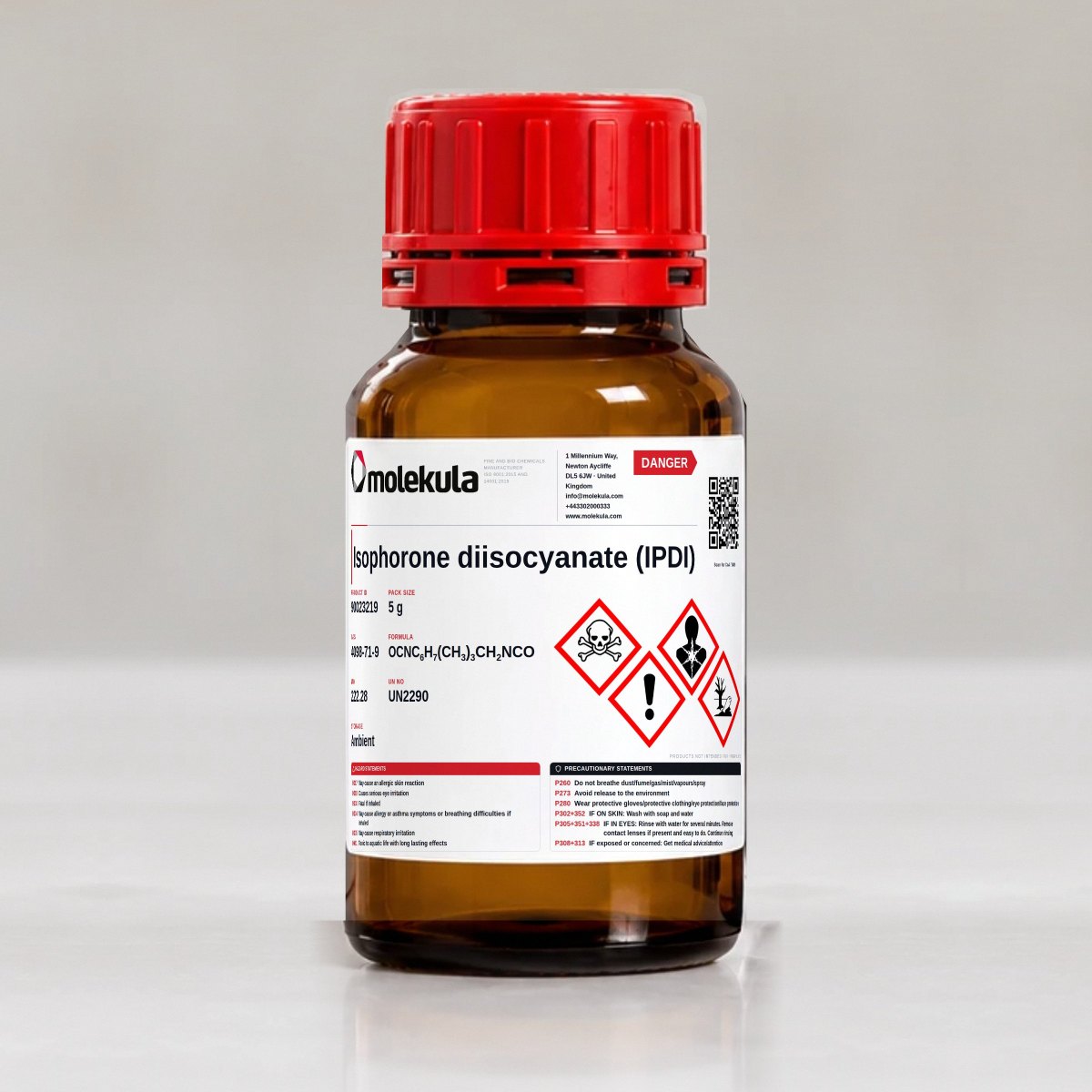 Isophorone diisocyanate (IPDI), 5 g pack