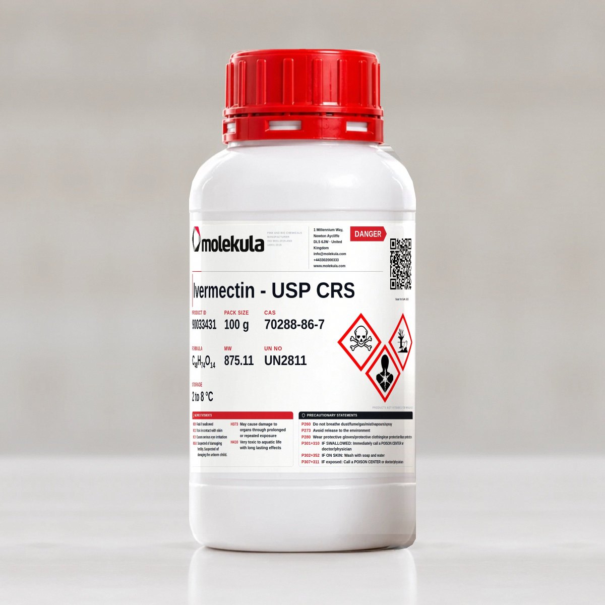 Ivermectin - USP CRS, 100 g pack