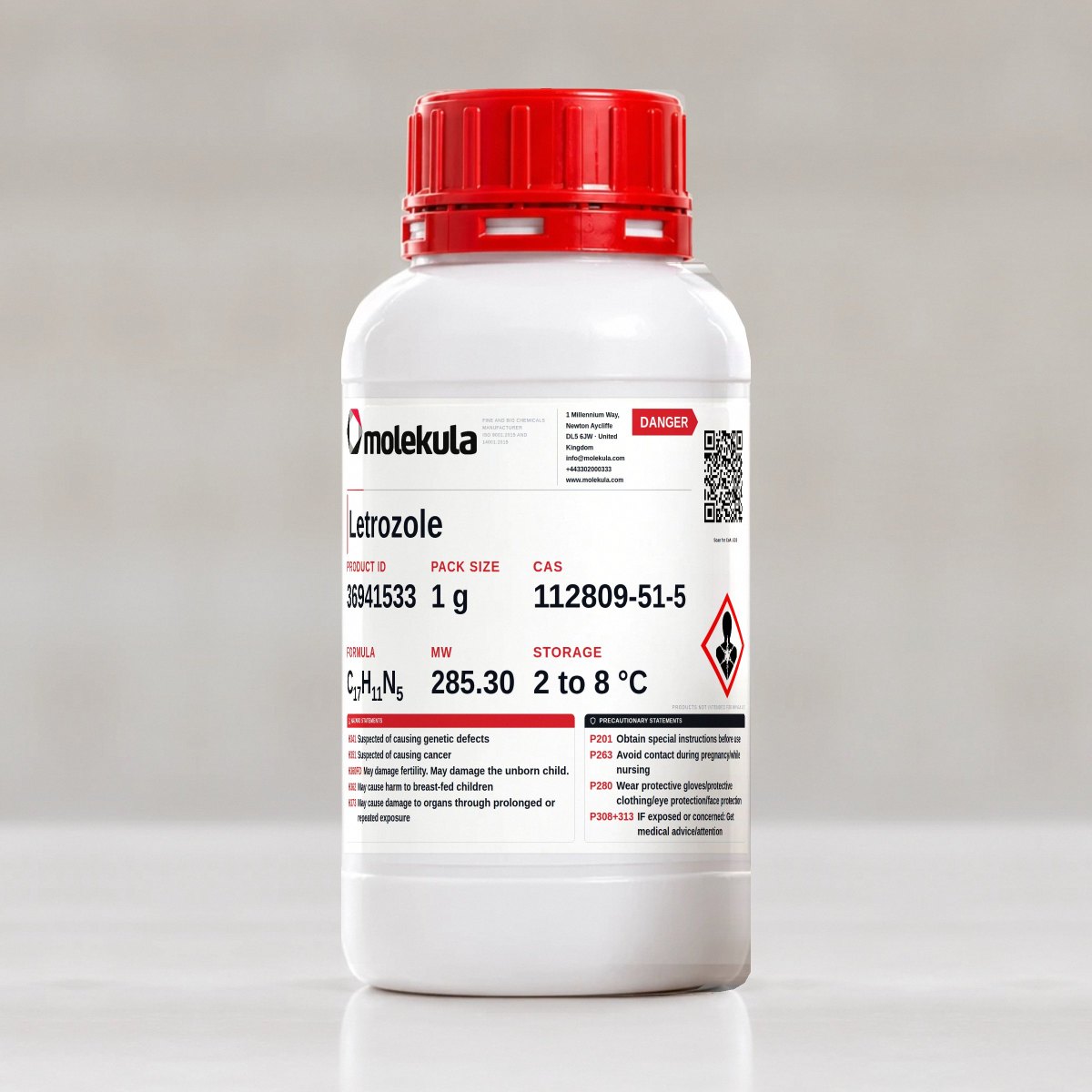 Letrozole, 1 g pack
