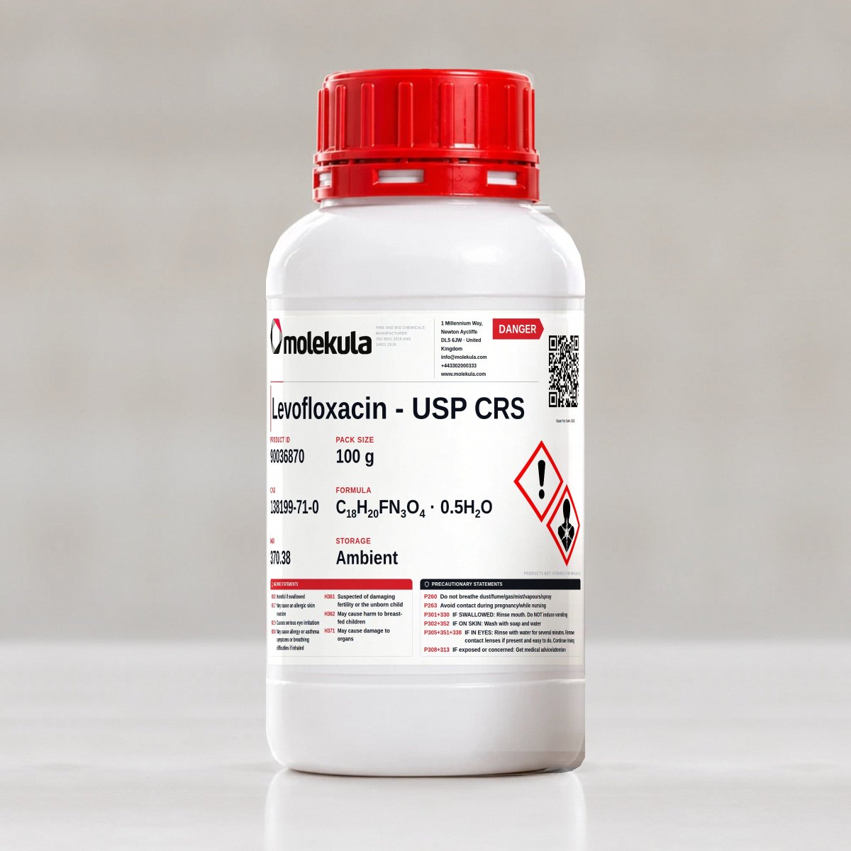 Levofloxacin - USP CRS, 100 g pack