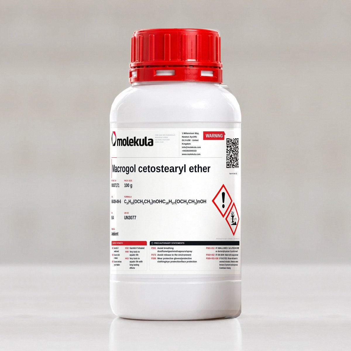 Macrogol cetostearyl ether, 100 g pack