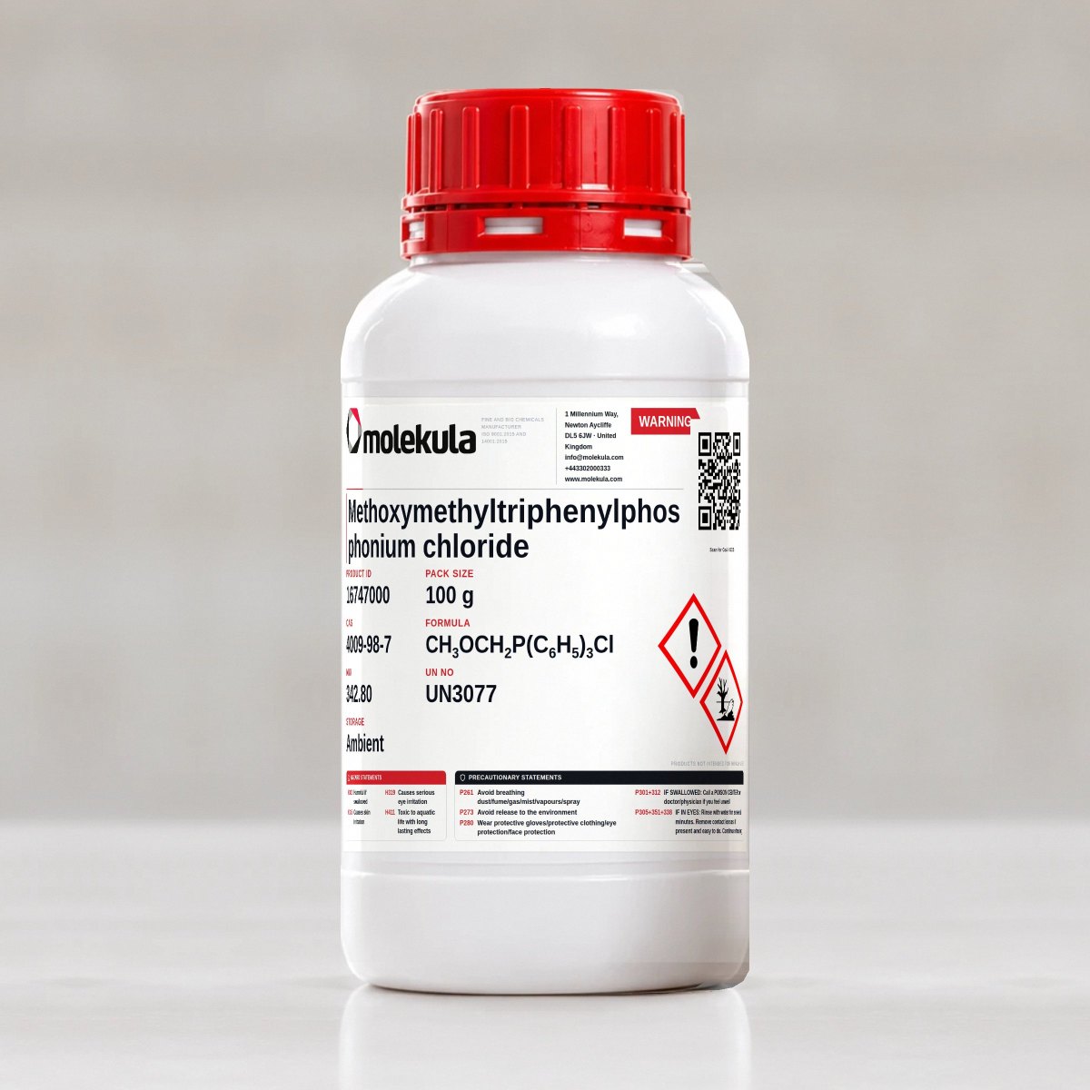 Methoxymethyltriphenylphosphonium chloride, 100 g pack