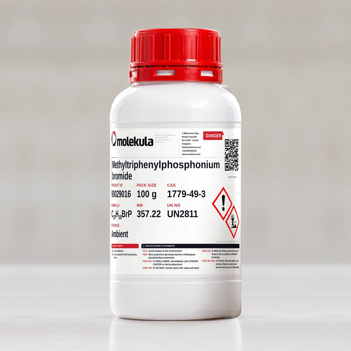 Methyltriphenylphosphonium bromide, 100 g pack