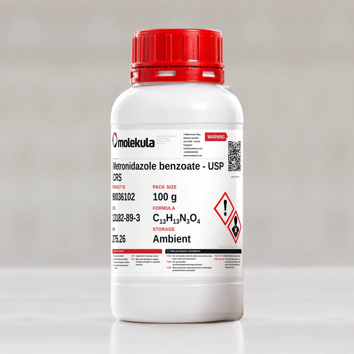 Metronidazole benzoate - USP CRS, 100 g pack