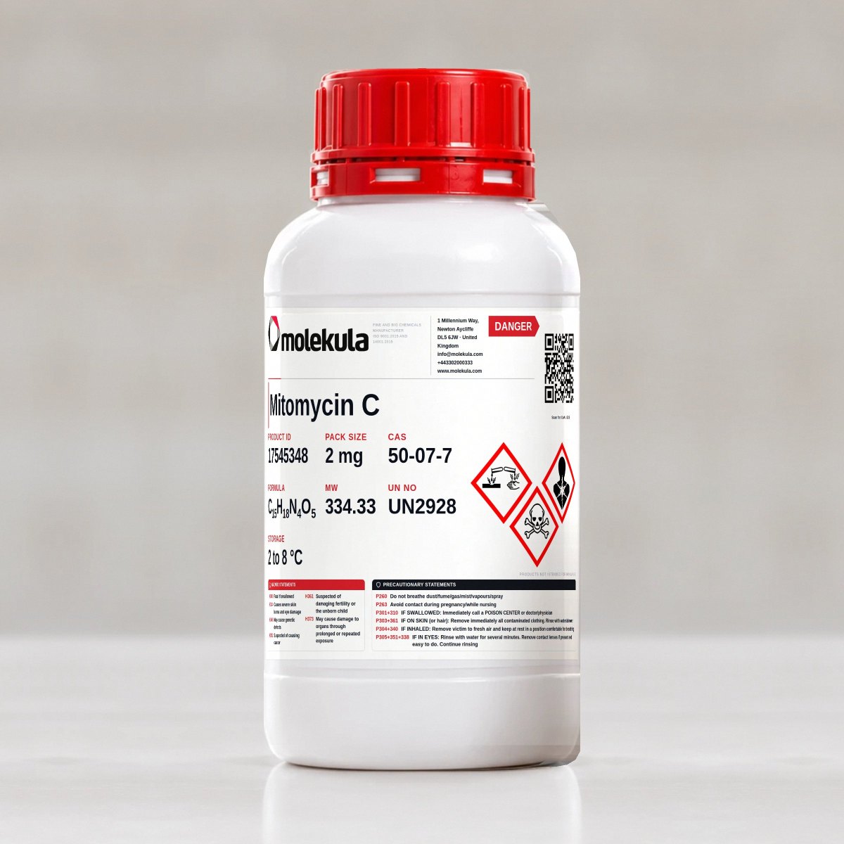 Mitomycin C, 2 mg pack
