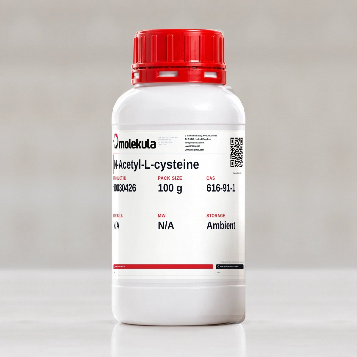 N-Acetyl-L-cysteine, 100 g pack