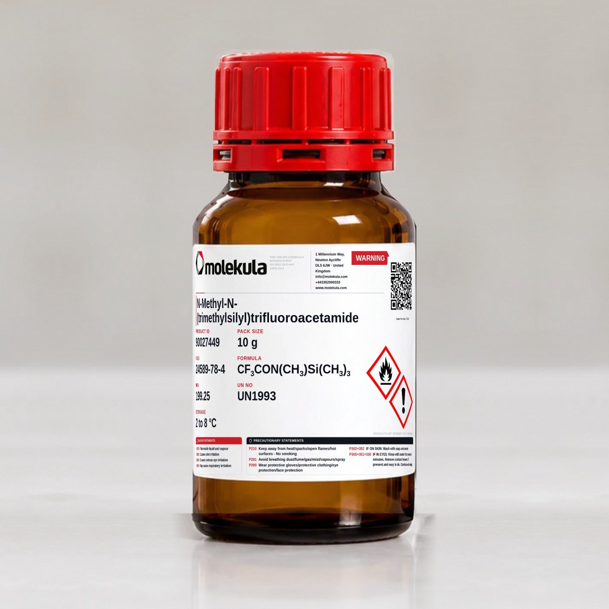 N-Methyl-N-(trimethylsilyl)trifluoroacetamide, 10 g pack
