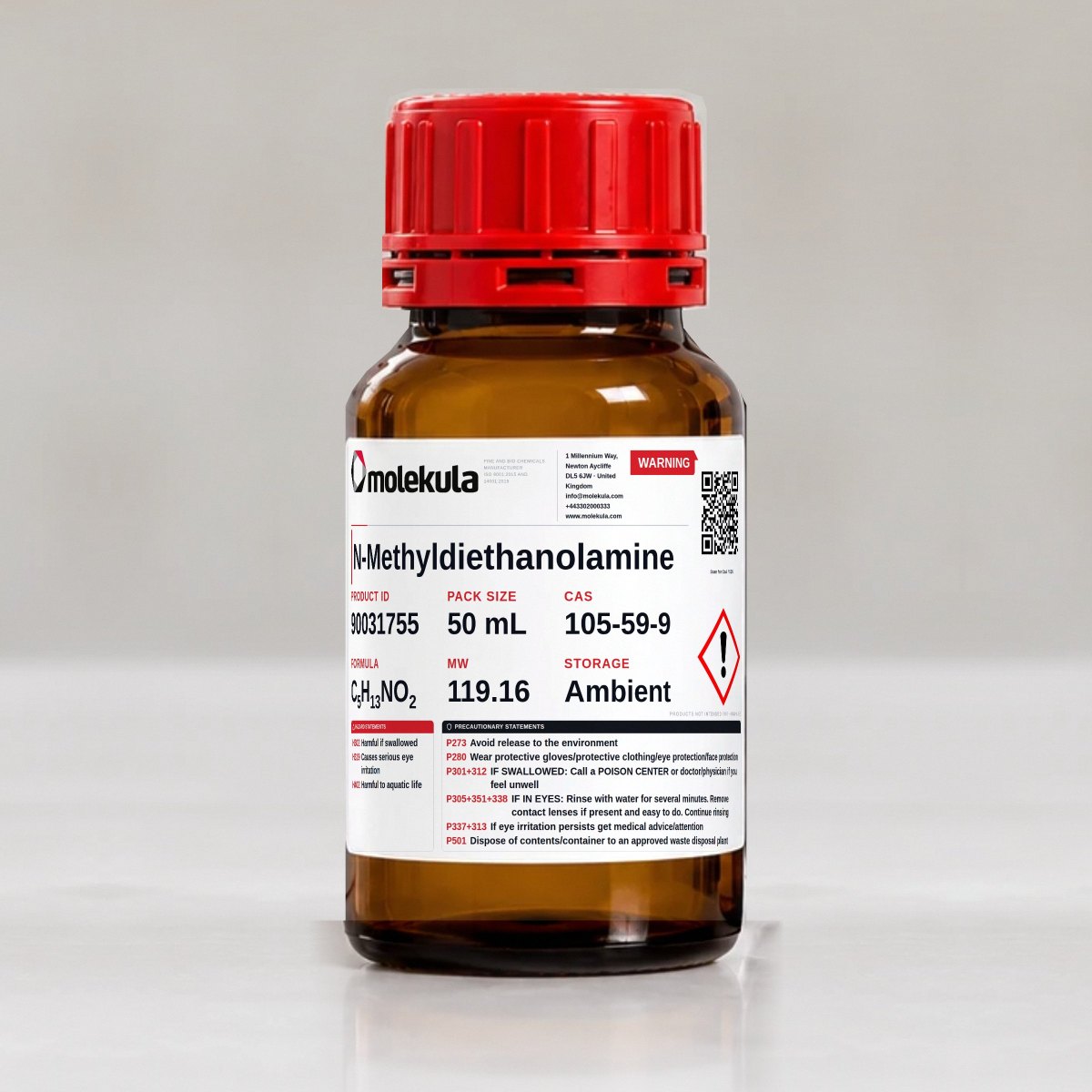 N-Methyldiethanolamine, 50 mL pack